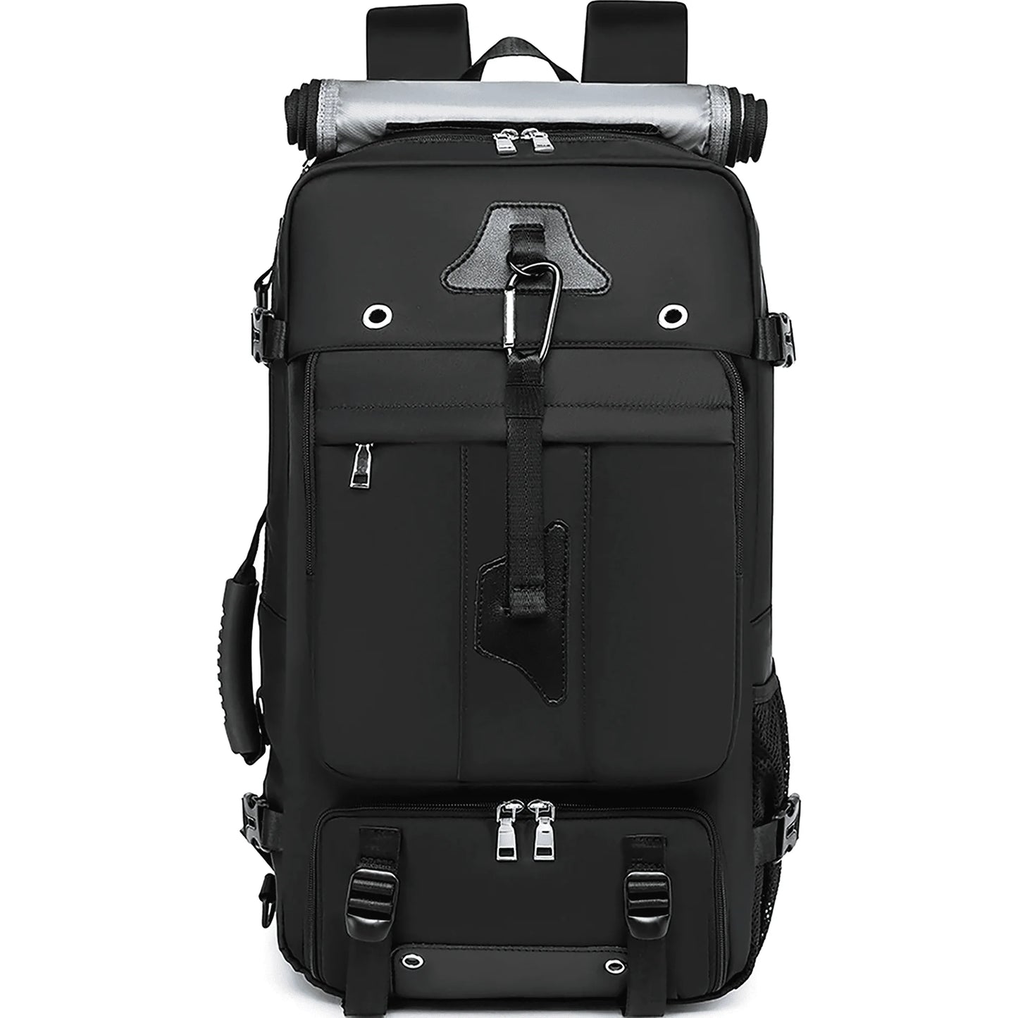 Travel Backpack 50L New Premium - Unisex Extra Large Laptop Backpack for Hiking, Climbing & Business Trips, Waterproof, Black