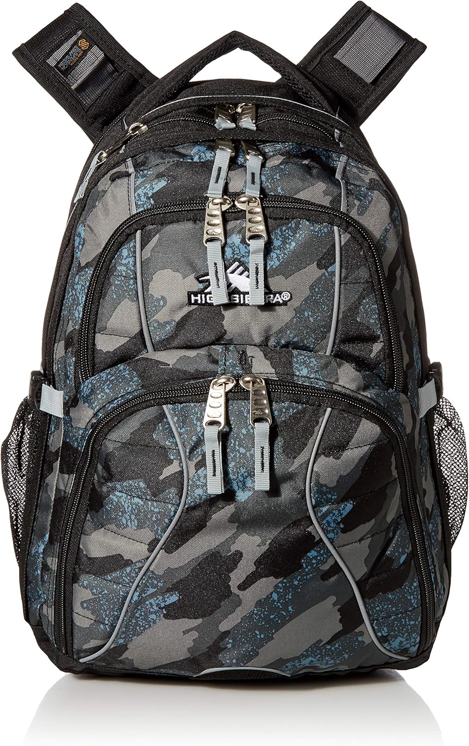 Budder High Sierra Swerve Laptop Backpack, Graffiti/Black/Ash, One Size