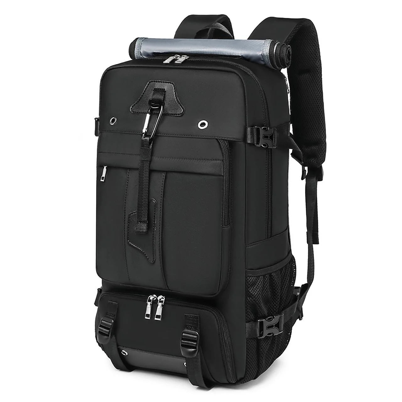 Travel Backpack 50L New Premium - Unisex Extra Large Laptop Backpack for Hiking, Climbing & Business Trips, Waterproof, Black